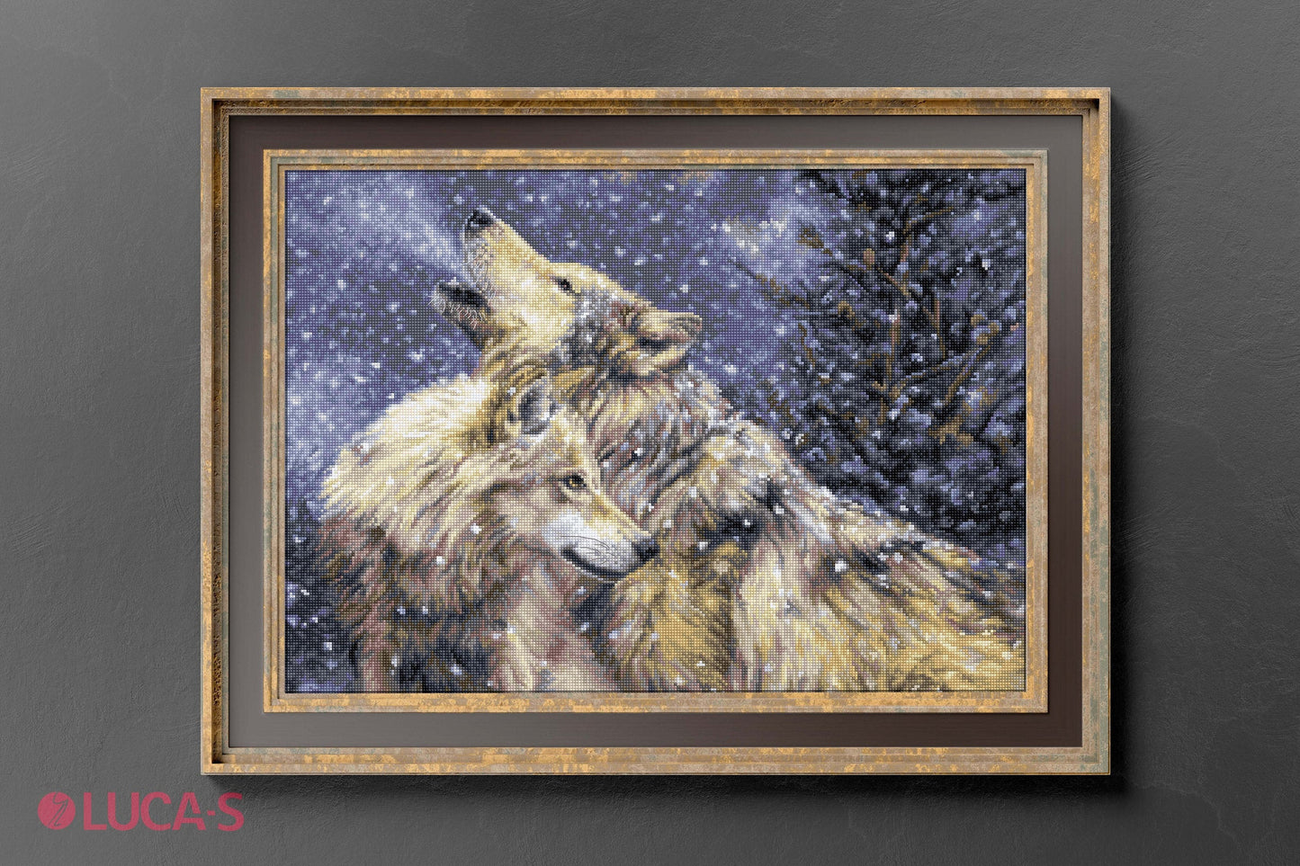 Cross Stitch Pattern Luca-S - Snowfall, P5004