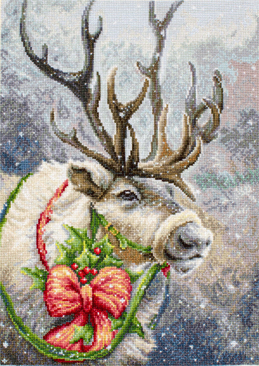 Cross Stitch Kit Luca-S - Christmas Deer, B598