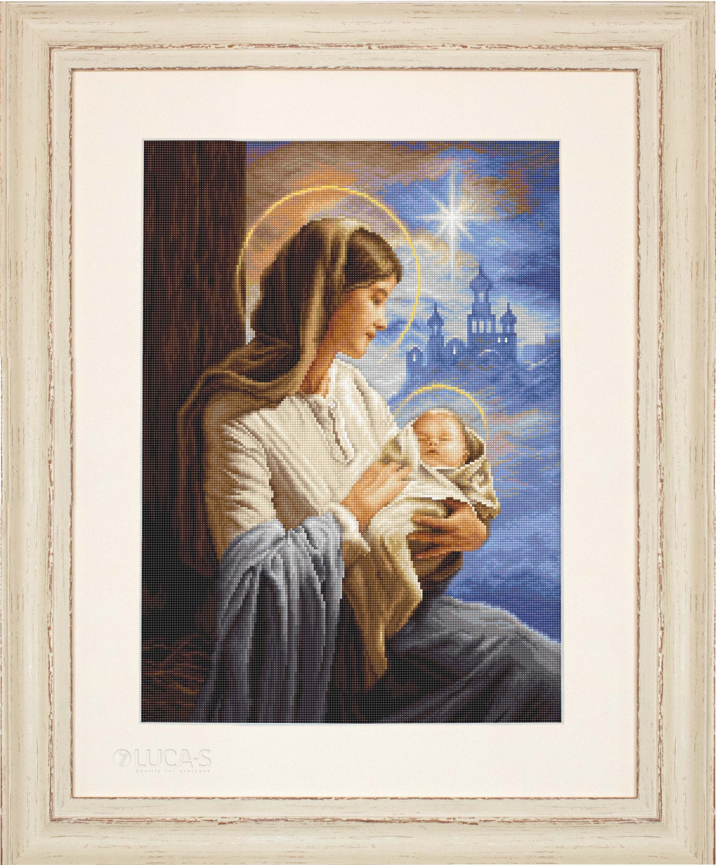 Petit Point Kit Luca-S - Saint Mary and The Child, G617