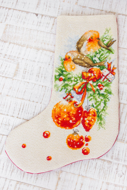 Christmas Stockings - Birds PM1229