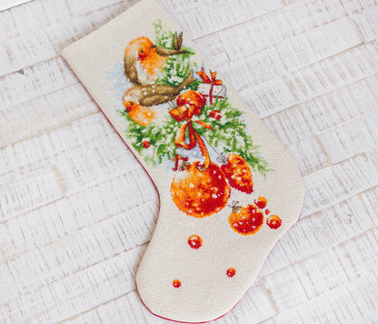 Christmas Stockings - Birds PM1229