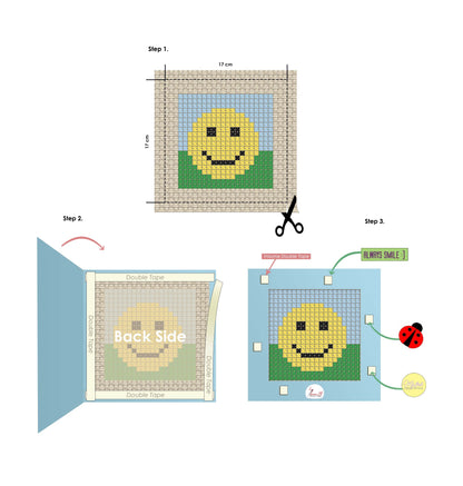 Cross Stitch Kit Luca-S - X01 Smile