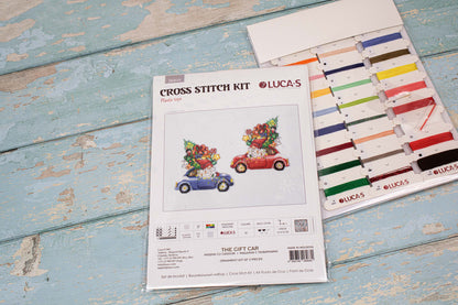 Toys Cross Stitch Kit Luca-S - The Gift Car, JK035