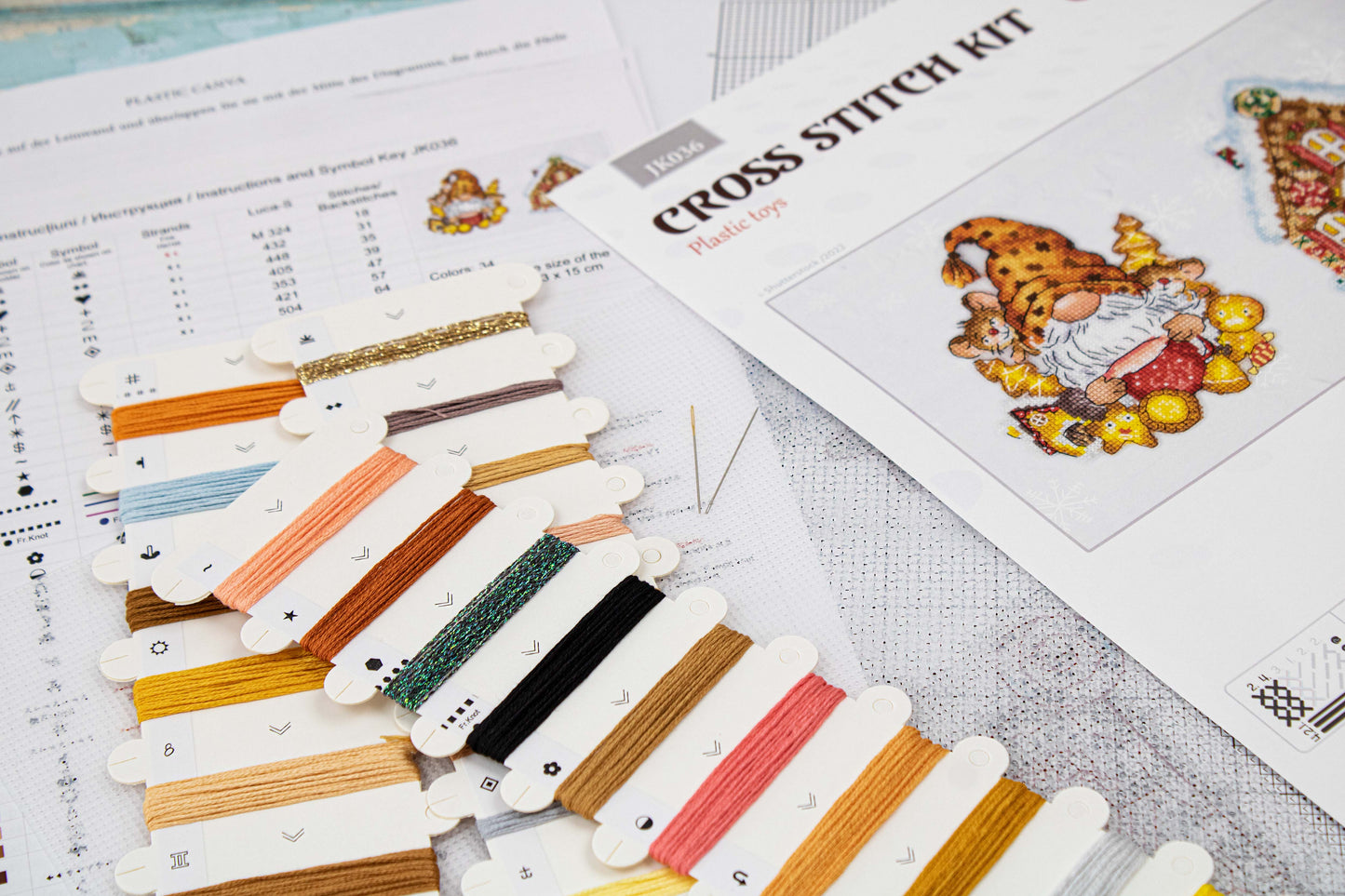 Toys Cross Stitch Kits - The Gnom & The House, JK036