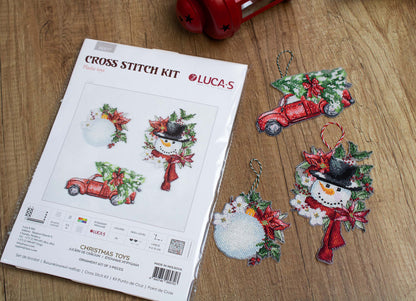 Toys Cross Stitch Kits - Christmas Toys, JK037