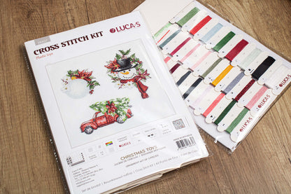 Toys Cross Stitch Kits - Christmas Toys, JK037