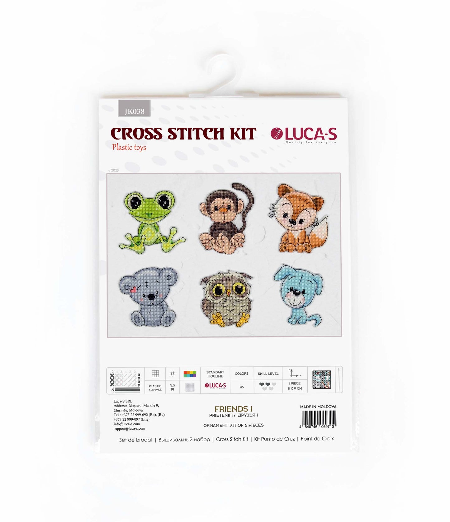 Toys Cross Stitch Kits - JK038 Friends 1