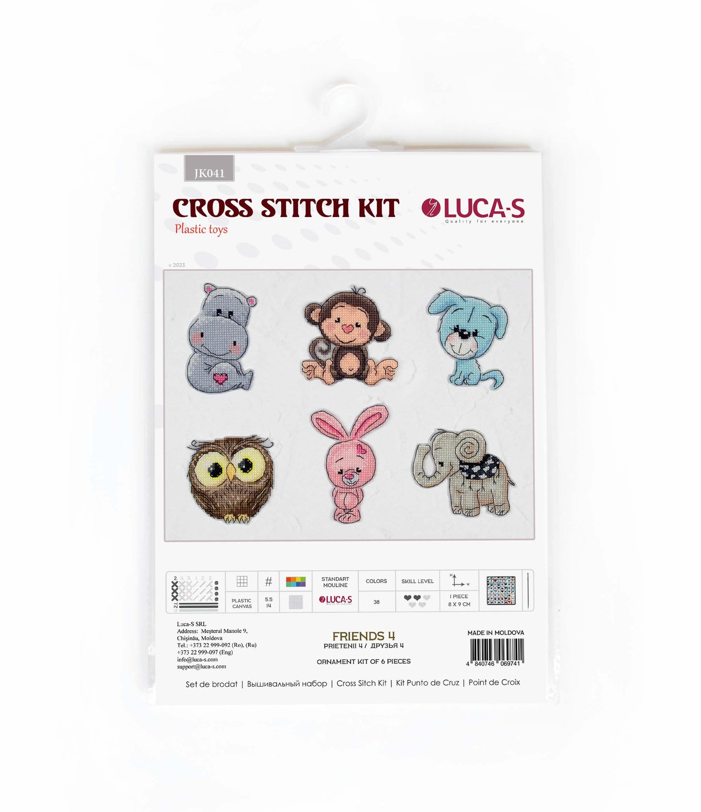 Toys Cross Stitch Kits - JK041 Friends 4