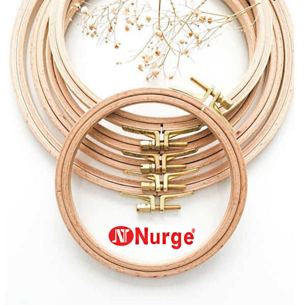 Embroidery Hoops, Nurge Beech Embroidery Hoops