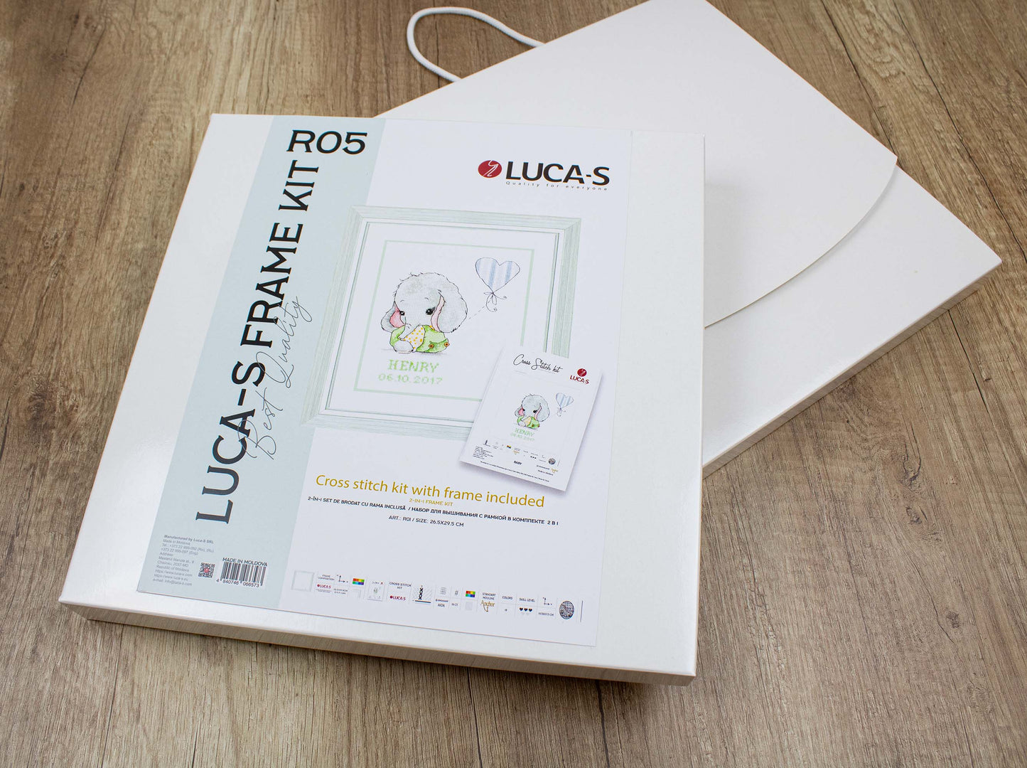 Cross Stitch Kit with Frame Included - Luca-S, R05