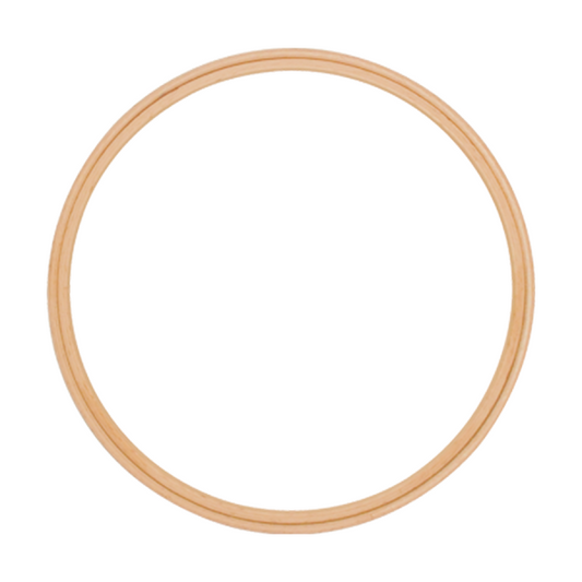 Embroidery Hoops - Nurge Screwless Display Wood Embroidery Hoops, Round